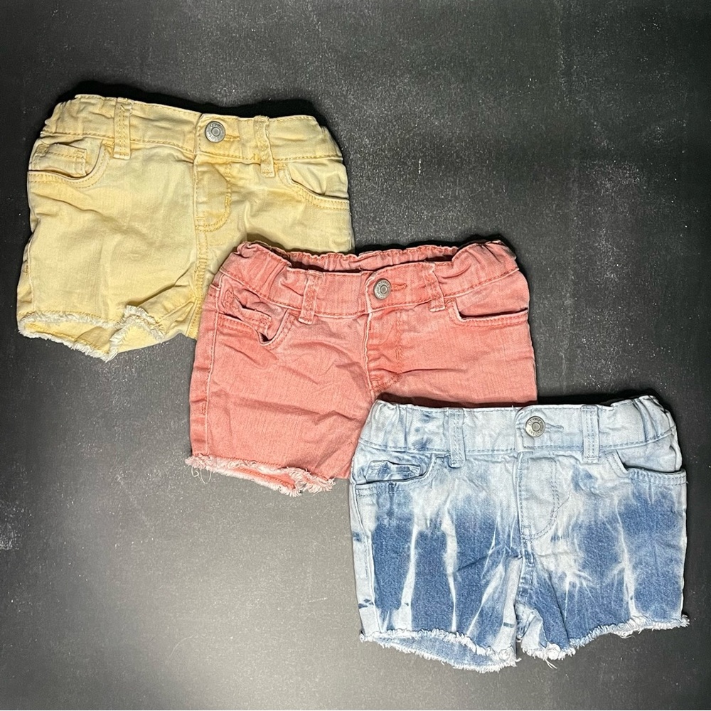Oshkosh Bold Wash Denim Shorts - Size 18mo